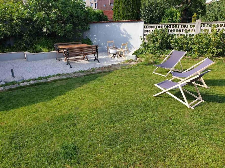 Huge BBQ Garden, Spacious Flat, AC, Free Parking 4 Ljubljana Buitenkant foto